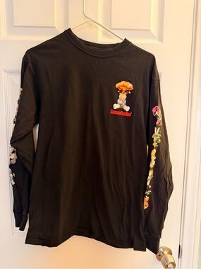 Garbage Pail Kids Black Long-Sleeve Graphic Tee